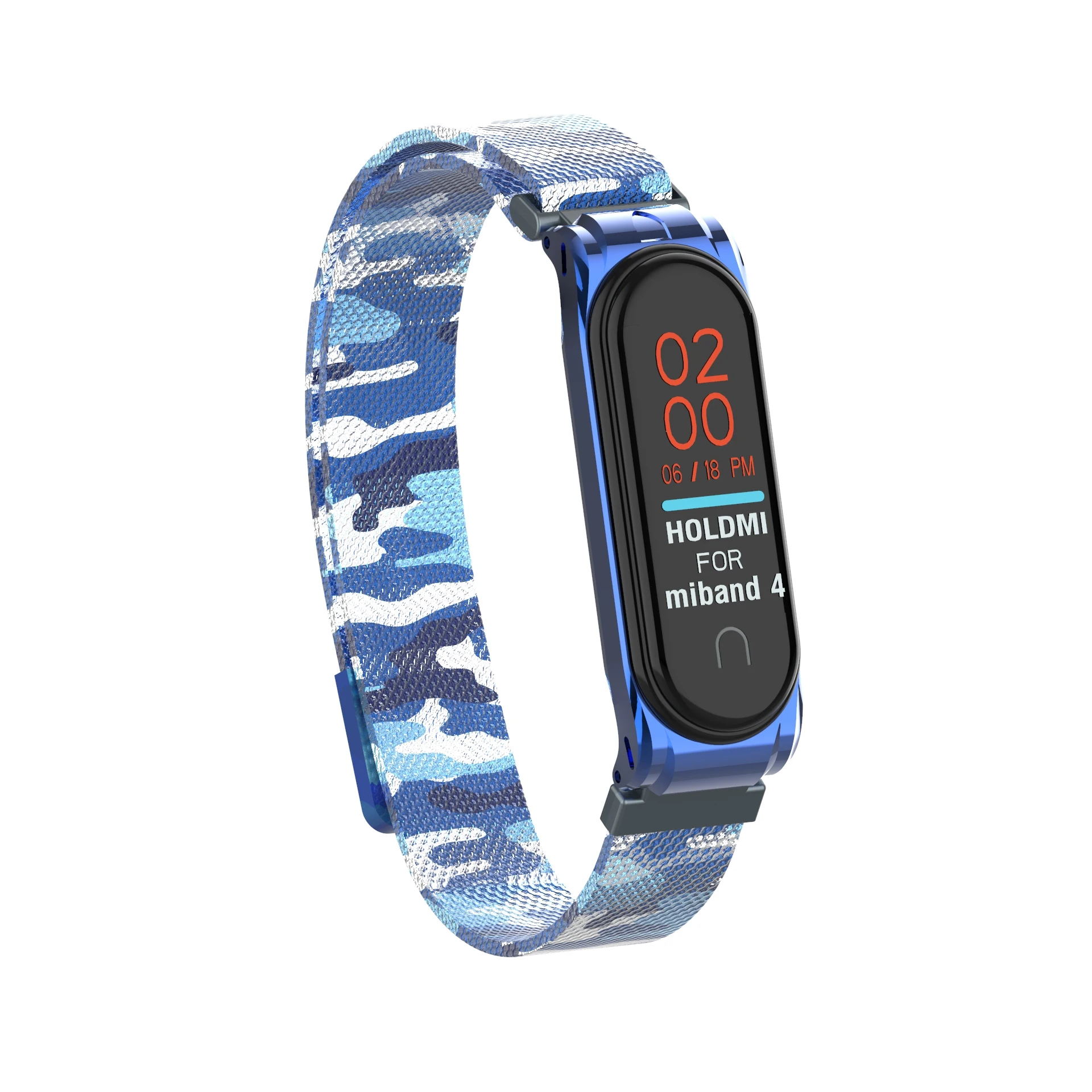 Запястье для Xiaomi mi Band 4 3 металлический ремешок фитнес-Браслет Смарт-часы спортивные mi lanese Pulseira Correa пояс для mi band 4 3
