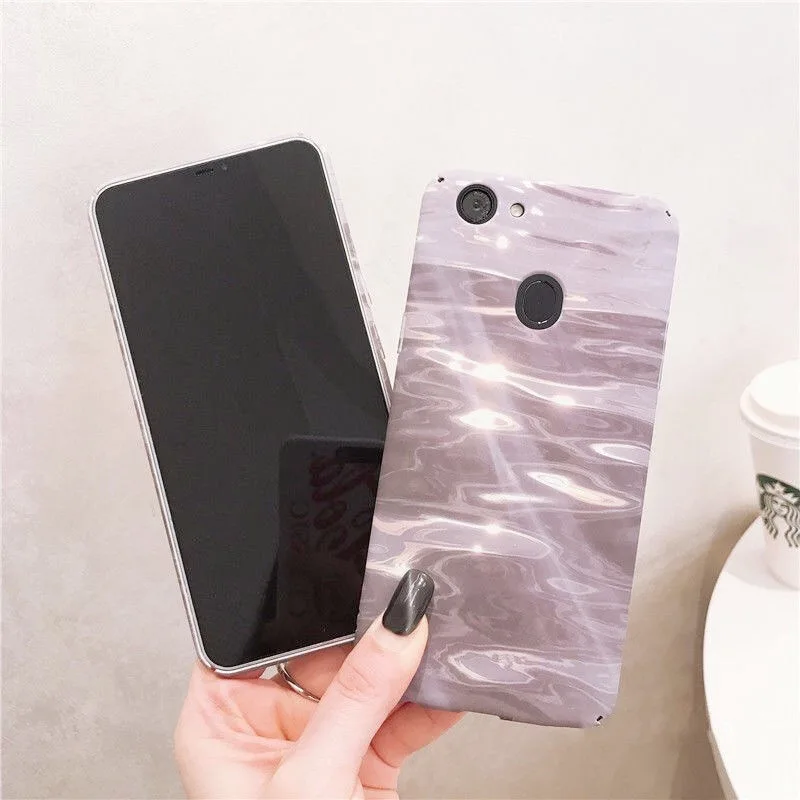 Блестящий летний блестящий чехол Hessy для телефона с изображением океана IPhone XR XS Max