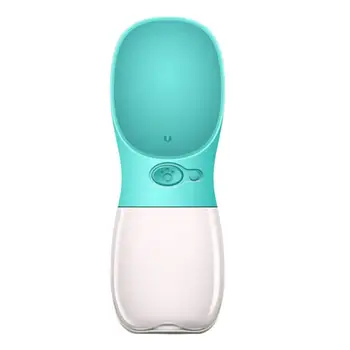 

1Pc 550ml Pet Outdoor Waterer Simple Useful Durable Portable Drinking Kettle for Dog Cat (Random Color)