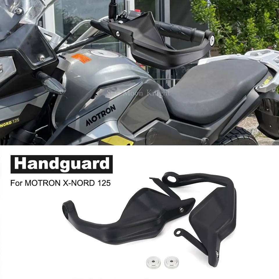 Paramani Per Motron XNord X 125 - Protezione Mani E Manubrio, Nero