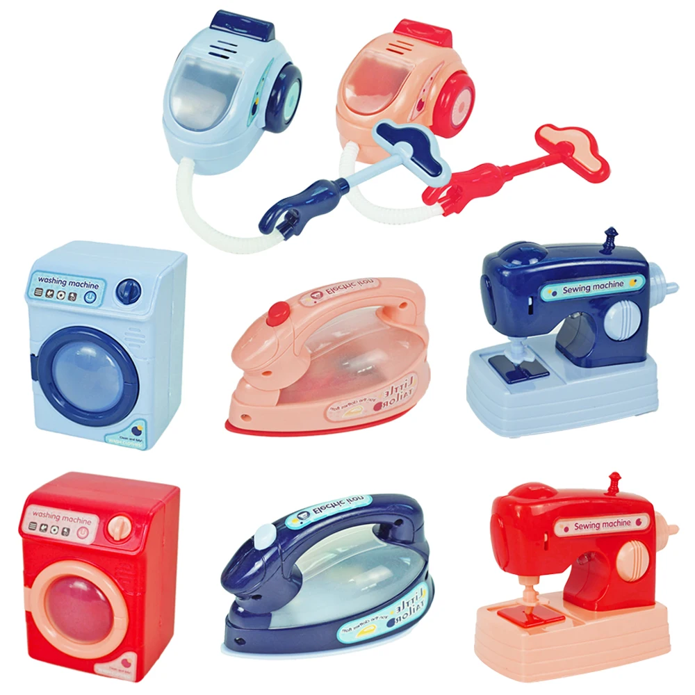 Mini Blue Tischlampe Pretend Play Home Appliance Spielzeug für Kinder 
