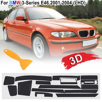 

For BMW 3 Series E46 2001-2004 Car Stickers Decals Interior Set Replacement Useful Durable