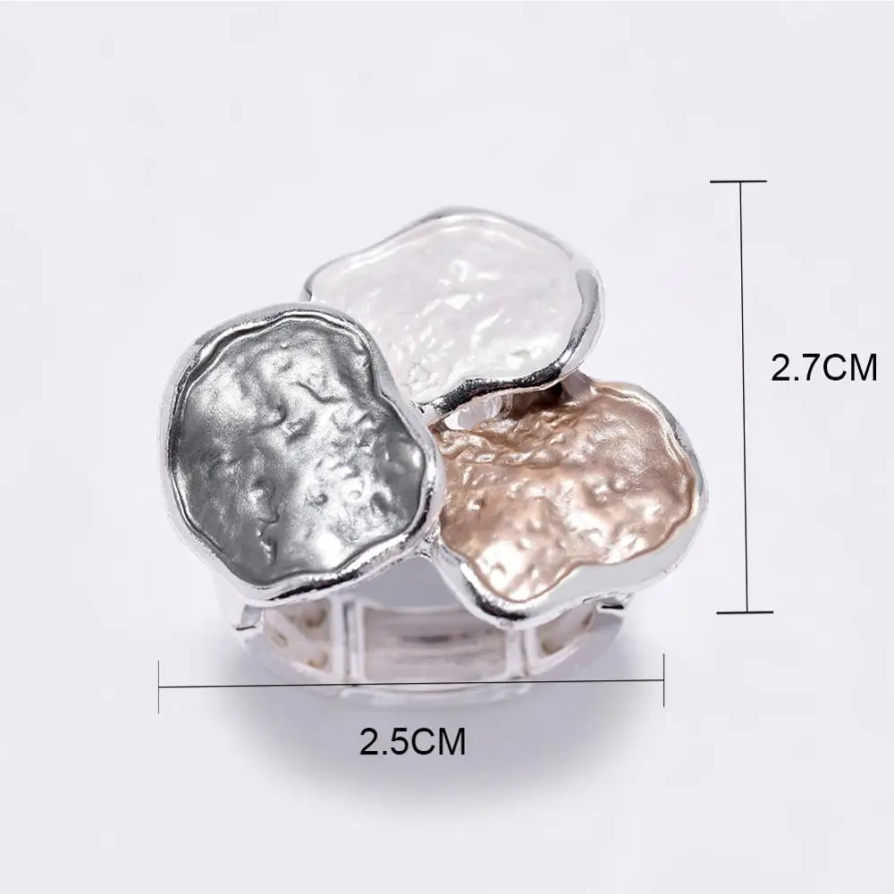 Finger Ring Jewelry Accessories Big Rings for Women Enamel Famous Woman Luxury Brand Ring Jewelry Large Extravagant