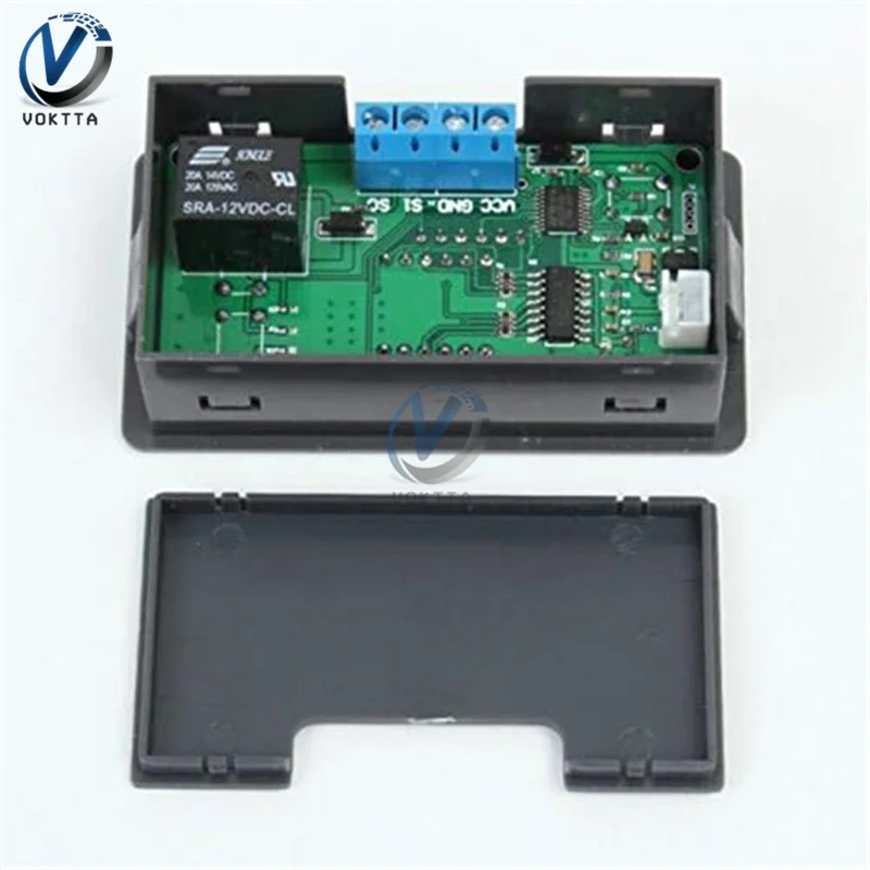 AC 110V 220V Cycle Timing Delay Relay Switch Dual Digital LED Display Cycle Timer Control Switch Module Adjustable Timing Relay