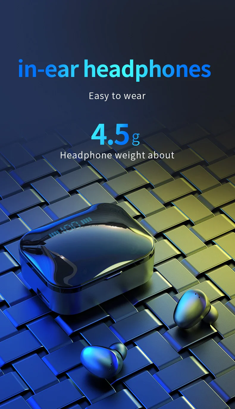 IPX7 TWS наушники bluetooth 5,0 Беспроводная гарнитура HiFi водонепроницаемый громкая связь Шумоподавление для iphone двусторонний звонок