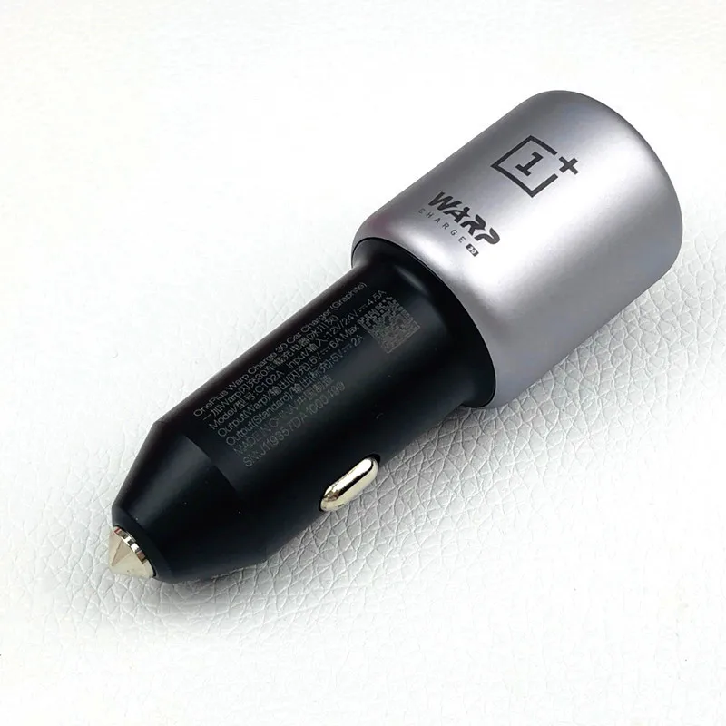 Оригинальное автомобильное зарядное устройство OnePlus Warp Charge 30 8 7 7T Pro 6 6T 5 5T вход 12
