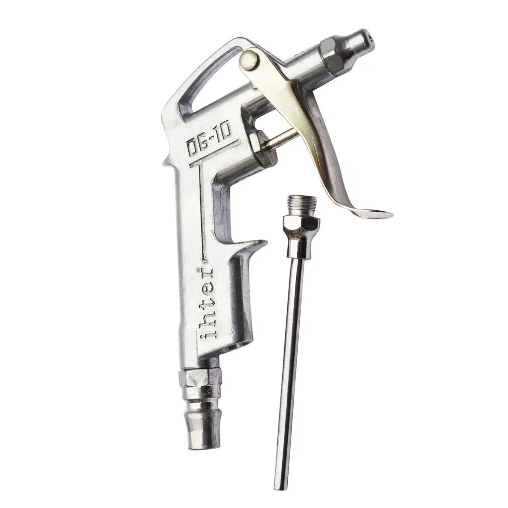 

1Pcs Air Compressor Dust Duster Trigger Handle 1/4" Compressed Alloy Nozzle Blow Gun DG-10