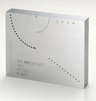 UT test Block&calibration test block Phased Array Assessment B type MM 1018 Steel NB/T47013