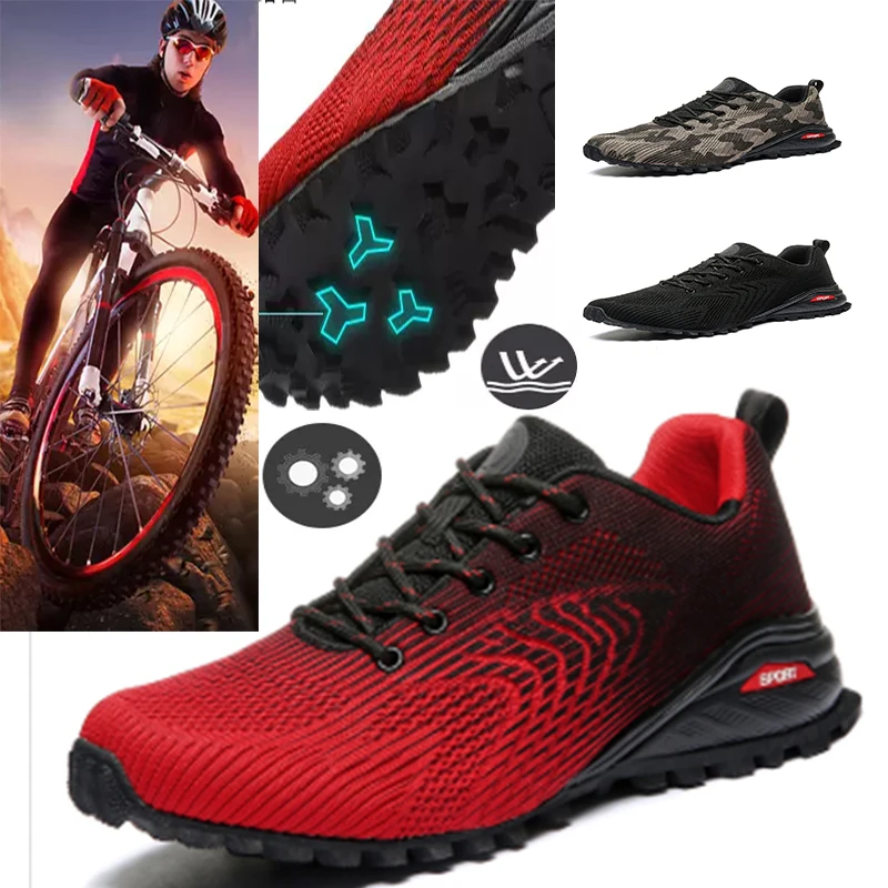 Hot Item Bicycle-Shoes Breathable Sports Non-Slip To Outdoor Men Climbing Large-Size Men's 51- QLXVx0ozx