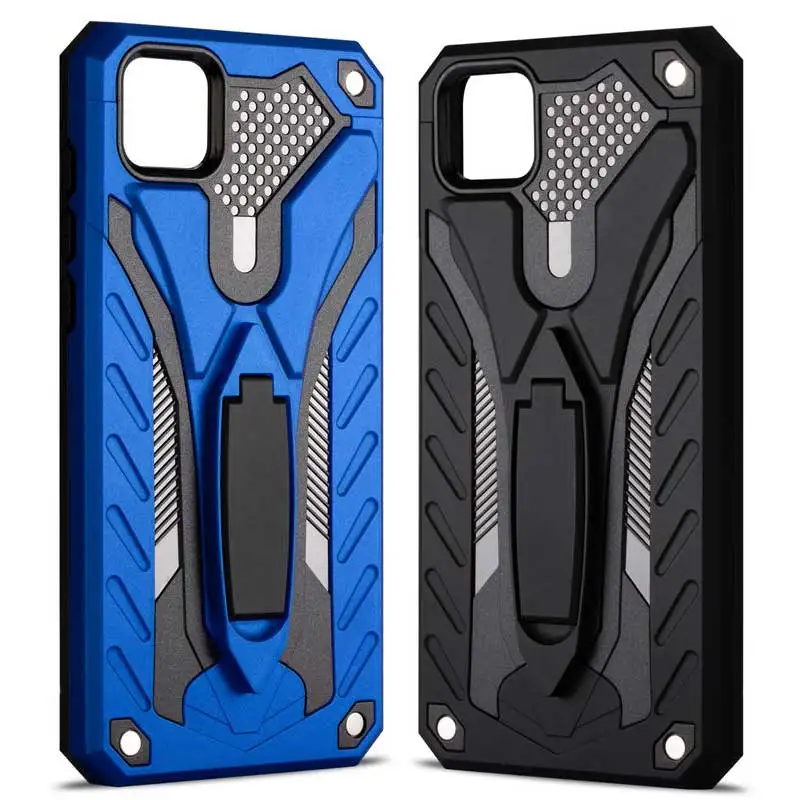 

Huawei Y5P 2020 Case Armor Shockproof Phone Case For Huawei Y5P 2020 Honor 9S Invisible Bracket Heavy Duty Protection Back Cover