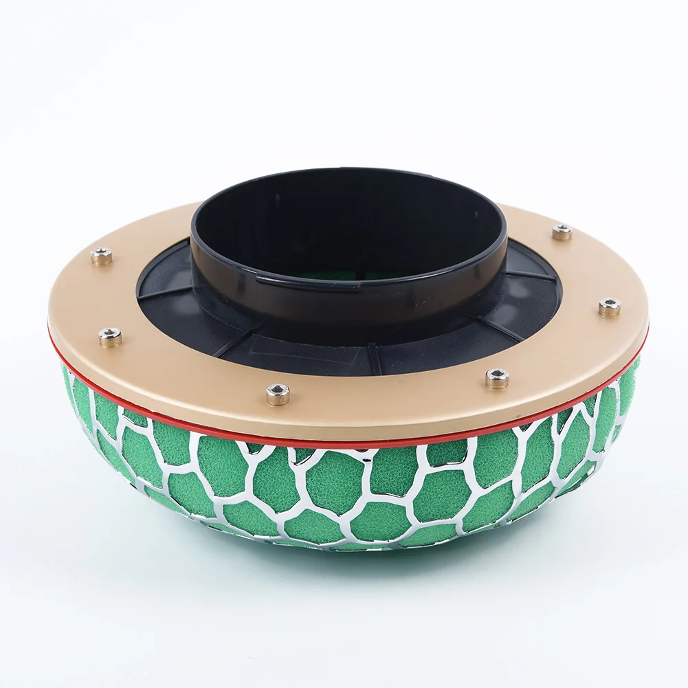 Filtro de ar para Carro Esponja de Alto Fluxo de 100mm Admissão Turbo Cogumelo Verde Acessórios Automotivos Duráveis 1 Peça 16 verde, acessórios automotivos duráveis, 1 peça