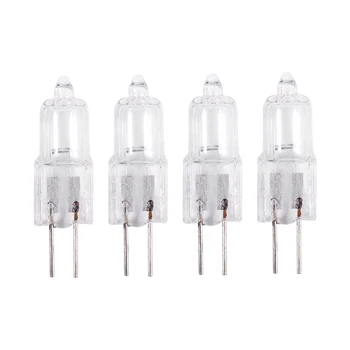 

12V 20W 2 pin G4 Base Halogen Light Bulb 4 Pieces Warm White