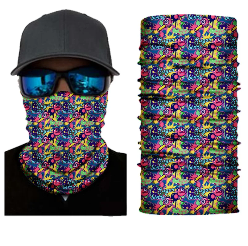 mens blanket scarf Women and Men Magic headband outdoor cycling Bandanas multi-functional high-elastic seamless neck gaiter scarf paul smith scarves