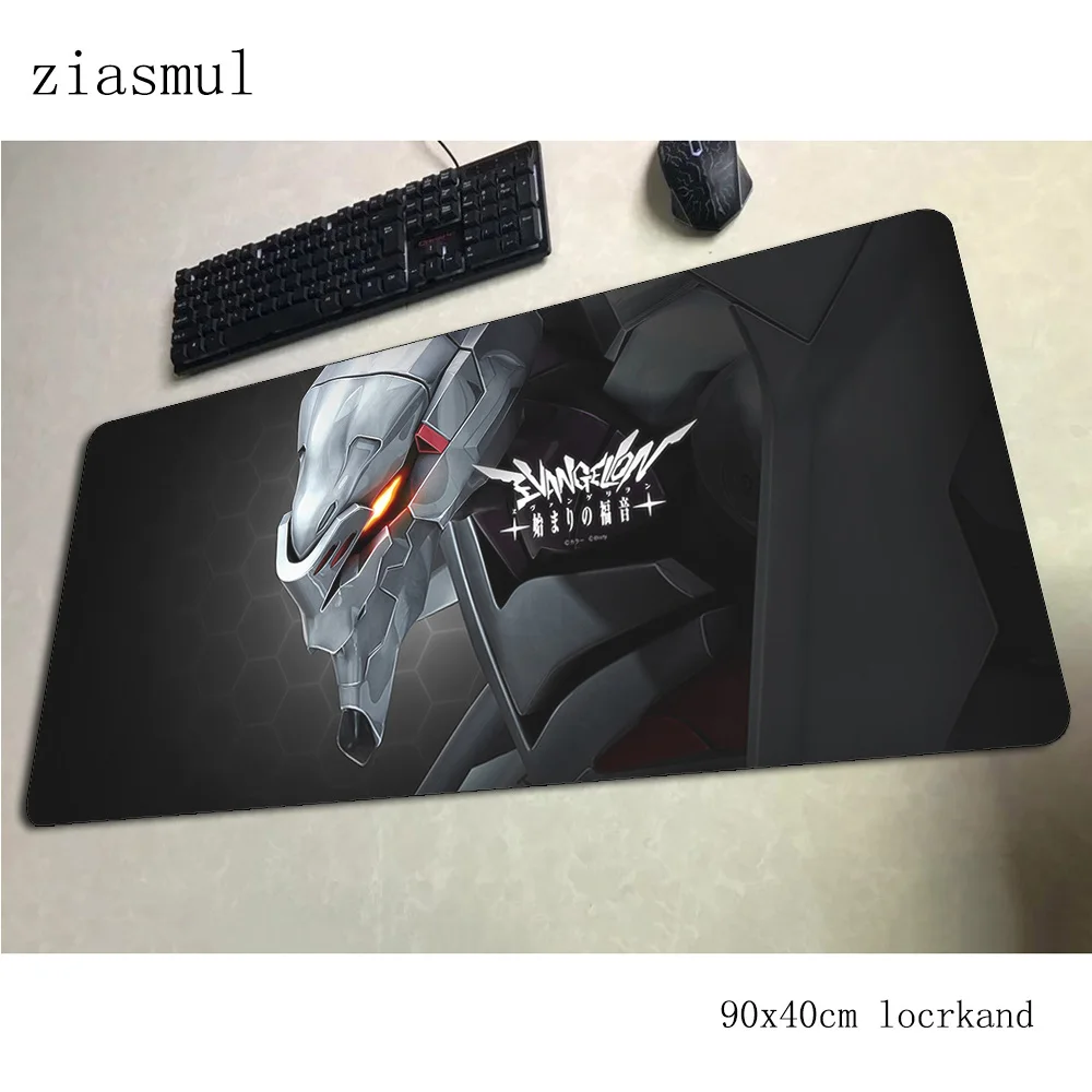 Evangelion padmouse 900x400x3 мм игровой коврик для мыши игровой красочный Коврик для мыши геймерский компьютерный стол мультяшный коврик notbook mousemat pc