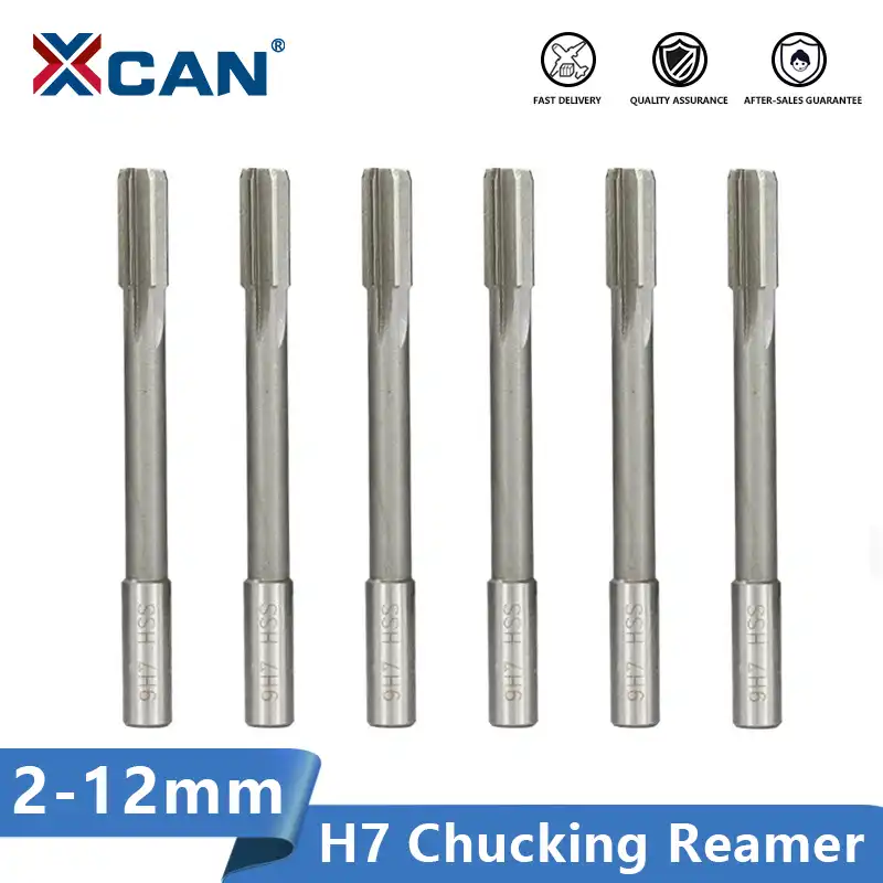 2.0 12mm HSS H7 Machine Reamer Set Straight Shank Milling Reamers Set