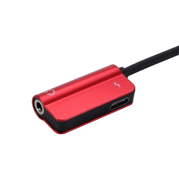 USB C аудио кабель 2 в 1 type-C до 3,5 мм разъем для наушников адаптер приемник аудио сплиттер для Xiaomi 8 LHB99