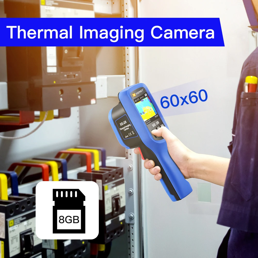 Быстрая доставка в наличии ручная тепловизионная камера разрешение 60x60 цифровой