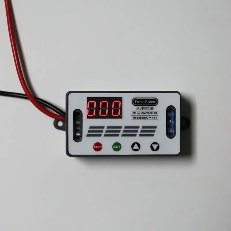 DC 12V DDC 431 реле задержки таймера цифровой светодиодный дисплей задержка