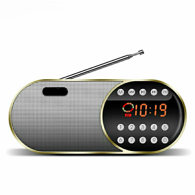 Bluetooth мобильный телефон домашний открытый плеер Bluetooth мини hifi стерео объемный звуковой эффект динамик CC175 - Цвет: golden