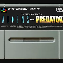 16-битные игры* ALIENS VS. PREDATOR(японская версия NTSC