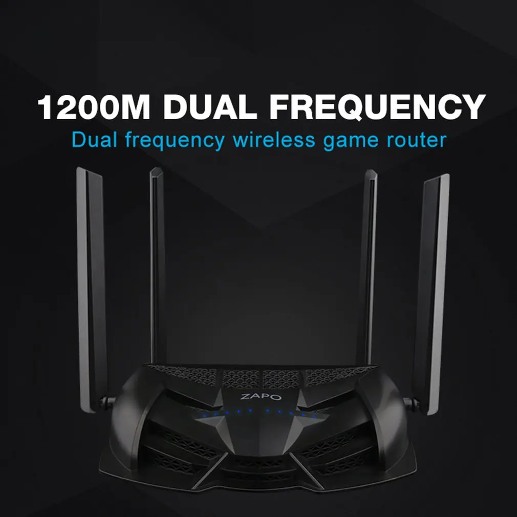 USB Flash Беспроводной накопитель AC 1200 Мбит/с Мощный двухдиапазонный 2,4G/5G сигнальный маршрутизатор с высоким коэффициентом усиления антенна WiFi чип повторитель