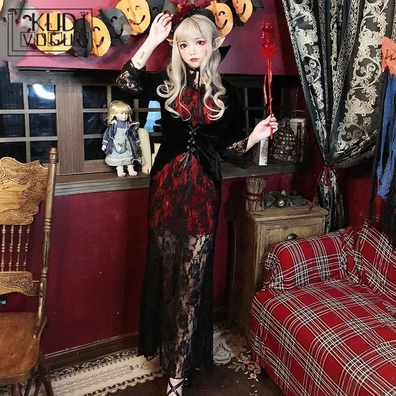 Vampire Dress Cosplay Costume Adults' Women's Dresses Performance Masquerade  Easy Halloween Costumes 2023 - US $40.99