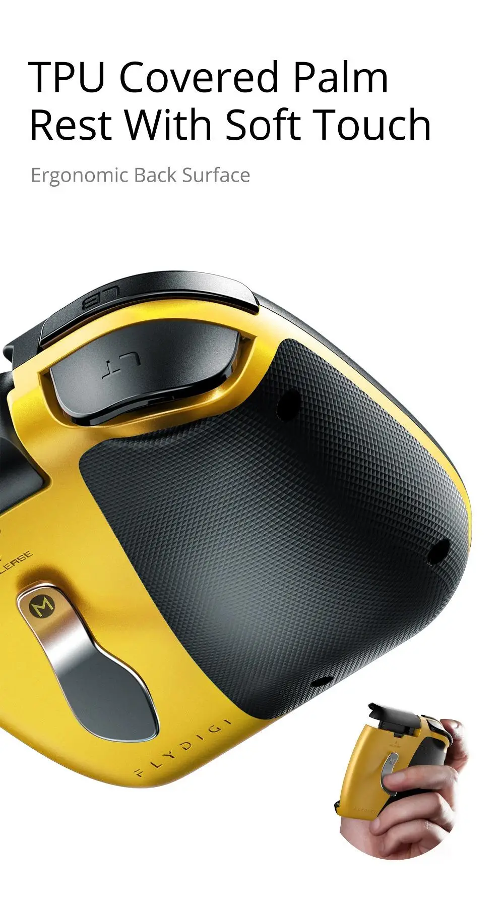 Newest Xiaomi Mijia Flydigi WASP2 Game Handle Wireless Smart feizhi Controller iOS Android for iphoneXS MAX iphone 7plus ipad (4)