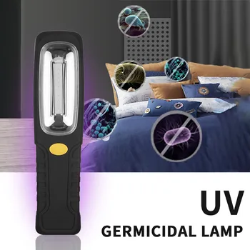

Home Travel lightweight ultraviolet disinfection sterilization Light Portable Handheld UV Germicidal Lamp Disinfection Lamp #40
