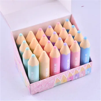 

New Nutritious Moisturizer Lipstick Lip Balm Fantastic Crayons Funky Unisex Pencil Shaped Solid