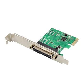 

PCI-E Parallel Port Card PCI Express DB25 Port Parallel Port Overnight Control Card AX99100 for PC