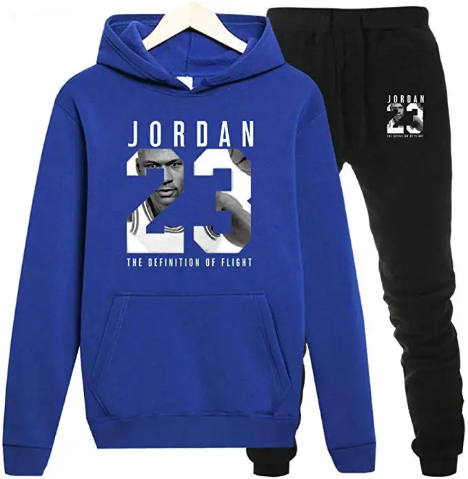 blue and black Бренд, новая мода JORDAN 23, мужская спортивная одежда с принтом, мужские толстовки, пуловер в стиле хип-хоп, мужской спортивный костюм, толстовки, одежда - Цвет: blue and black
