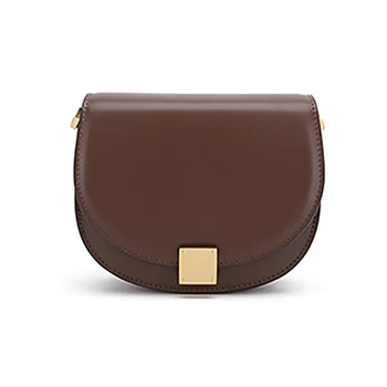 

Discount new 2020 Fashion Saddle Bag For Women Mini Leather Designer High Quality Luxury Girl Shopping Shoulder Messenger Bag