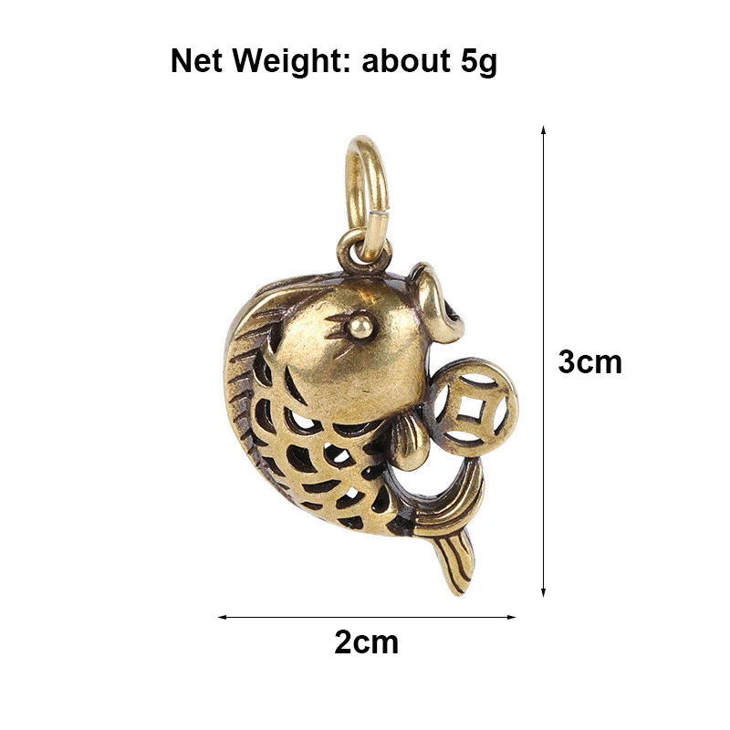 brass fish pendant (2)
