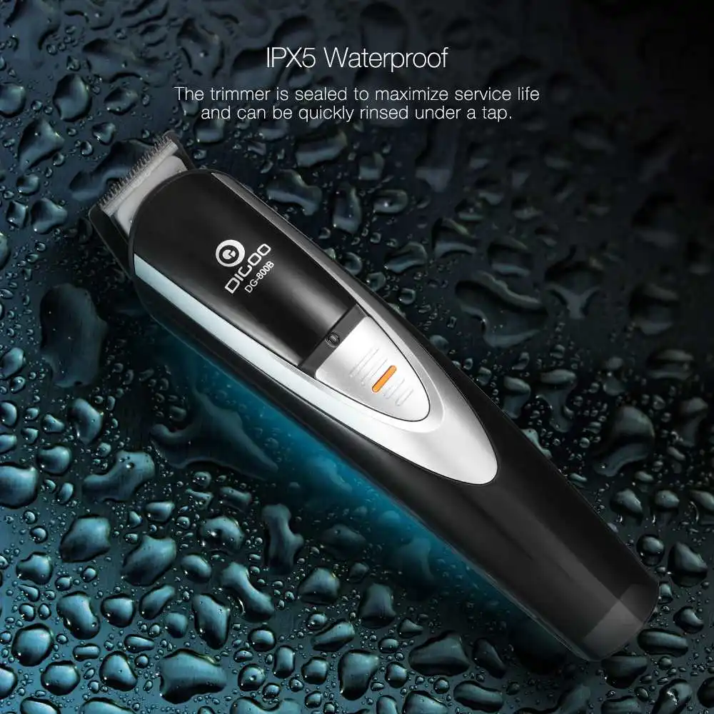 Digoo умный дом IPX5 многофункциональная машинка для стрижки волос Kit1 2 в 1 Мужская электрическая машинка для стрижки волос триммер для бороды носа уха лица тела