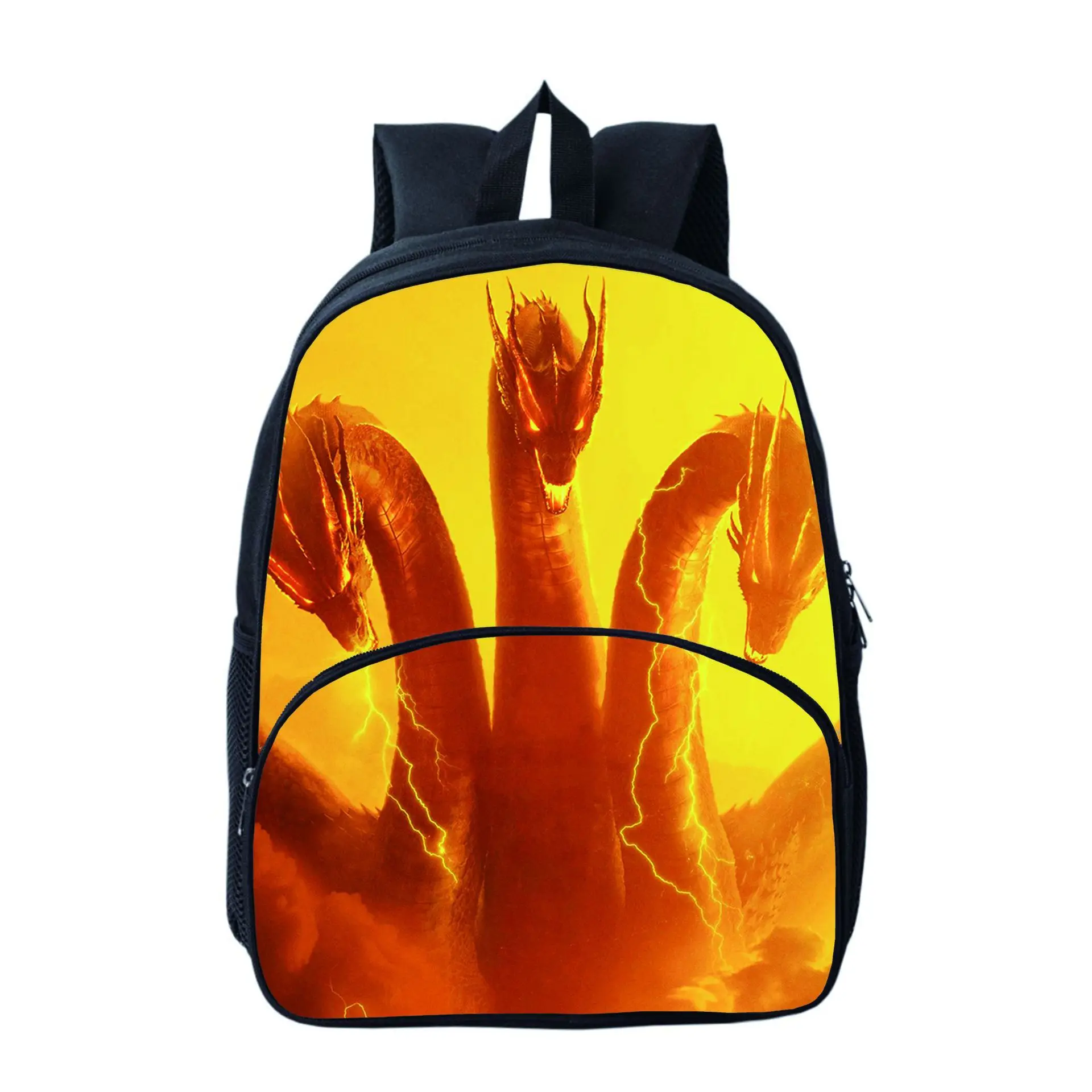 

A Customizable to Map Printed round Bag Double Layer Backpack Young STUDENT'S School Season School Bag