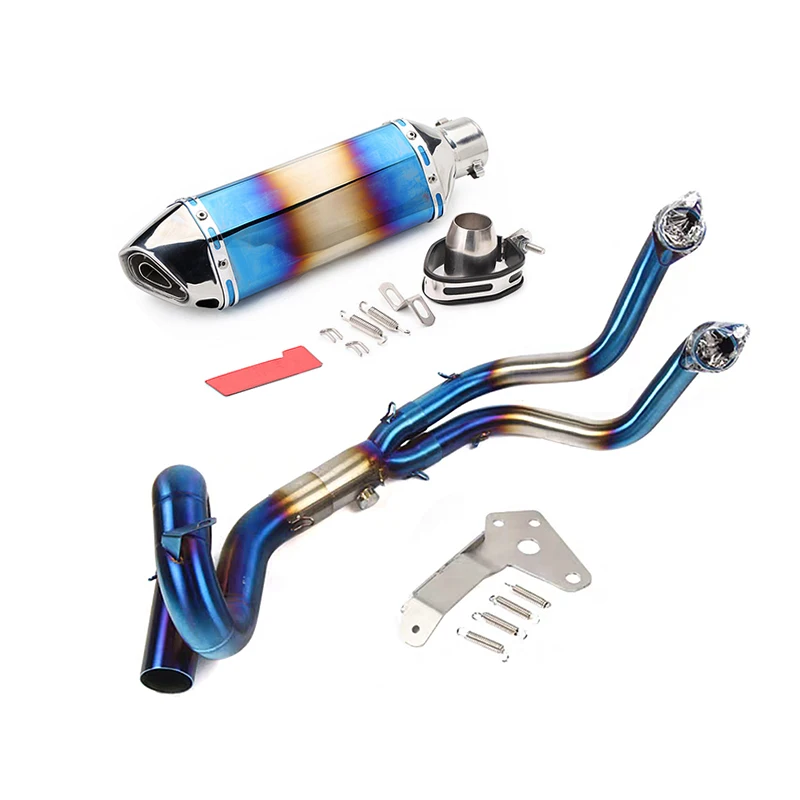 Motor Exhaust system Motorcycle Exhaust Muffler Full System Escape (15)