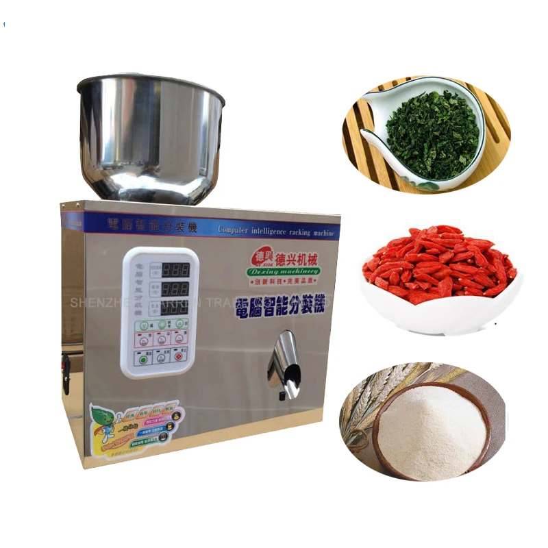 1-25g Tea Weighing and Packing Machine 110V/220V Automatic Measurement of Particle Bag Tea Packaging Machine