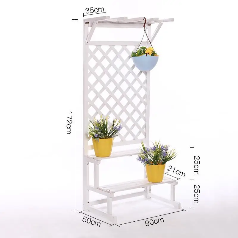 Repisa Para Estanteria Plantas плантенстандарт садовые полки для балкона полки открытый цветок Stojak Na Kwiaty завод Стенд - Цвет: MODEL F