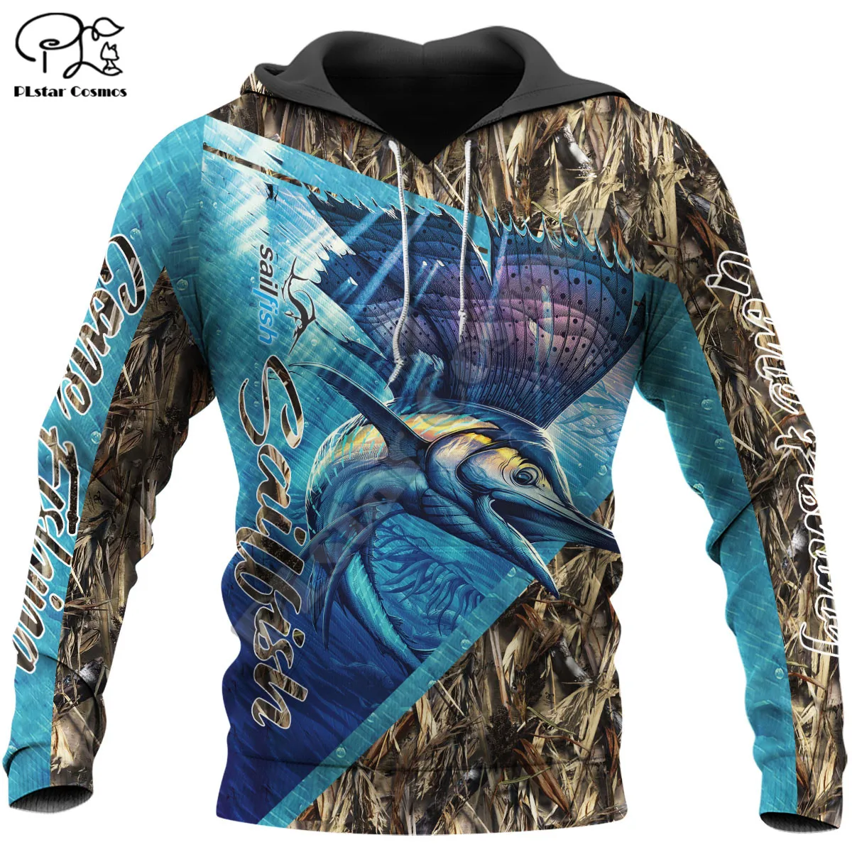 

PLstar Cosmos Fishing Hunting 3D Printed New Fashion Hoodies Sweatshirts Zip Hoded For Men/Women Casual Streetwear Apparel F08