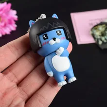 Креативный мультфильм кукла желтый лев парик кошка брелок классическая сумка с персонажем мультфильма кулон для мужчин и женщин оптом