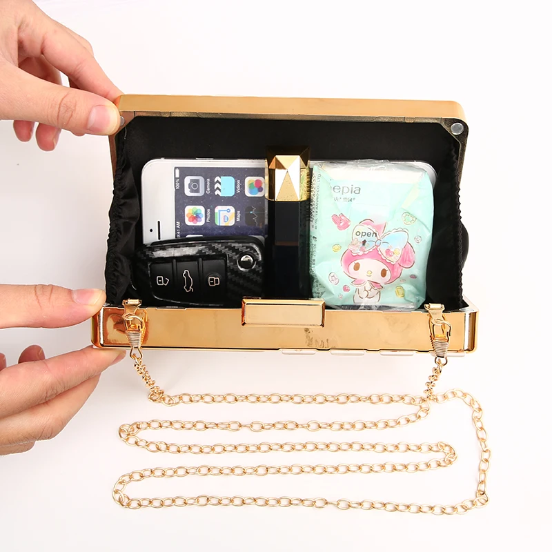 Women's Clutch Bag Acrylic Evening Bag Party Wedding Clutch Purse Handbag Shoulder women handbag