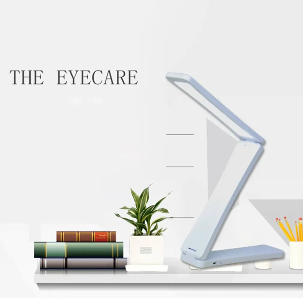 Creative Eye-Protection Led Table Lamp Folding Night Light Leds Touch Sensitive Control Indoor Lighting Desk Lamps Dropship