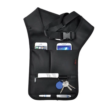 

Running Backpack Women Men Jogging Sport Backpack Cycling Bag Black Tactical Concealed Armpit Cross Body Mobile Phone Bag New