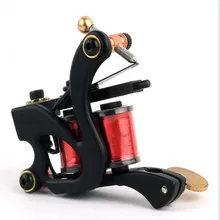 Профессиональная высококачественная татуировочная машина 10 обертываний ручная Татуировка Машина пистолет для Liner Shader