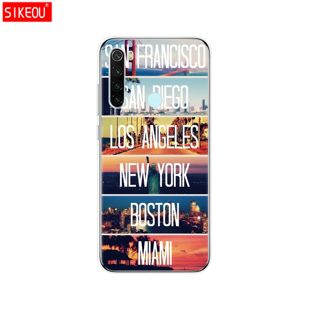 33720 Чехол для xiaomi Redmi Note 8 T, силиконовый мягкий чехол из ТПУ с рисунком для xiaomi Redmi Note 8, чехол Fundas Coque Redmi NOTE 8 PRO, чехол cat - Цвет: 33720