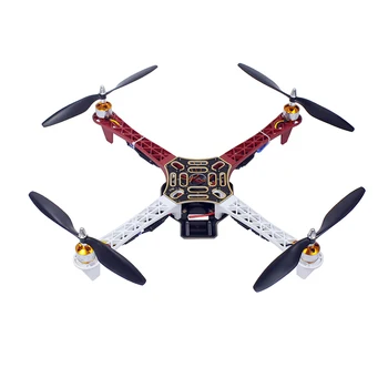 Kit Telaio Drone F450 450mm a 4 Assi con ESC Brushless RC 2-3S 30A, Motore Brushless A2212 1000KV, Eliche 13T 1045 CW CCW