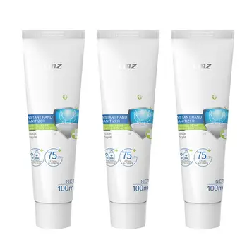 

100ml Portable Hand Sanitizer Gel Anti-Bacteria Quick-drying Wash Free Refreshing Disposable Sterilization Disinfectant