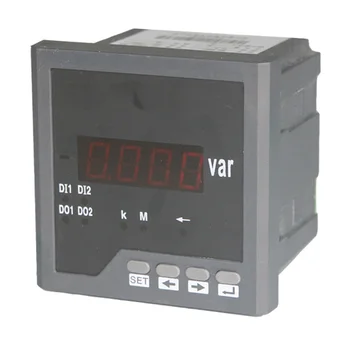 

With 3 Years Warranty Single phase LED Display Reactive Power Meter 120*120 mm For Solar System