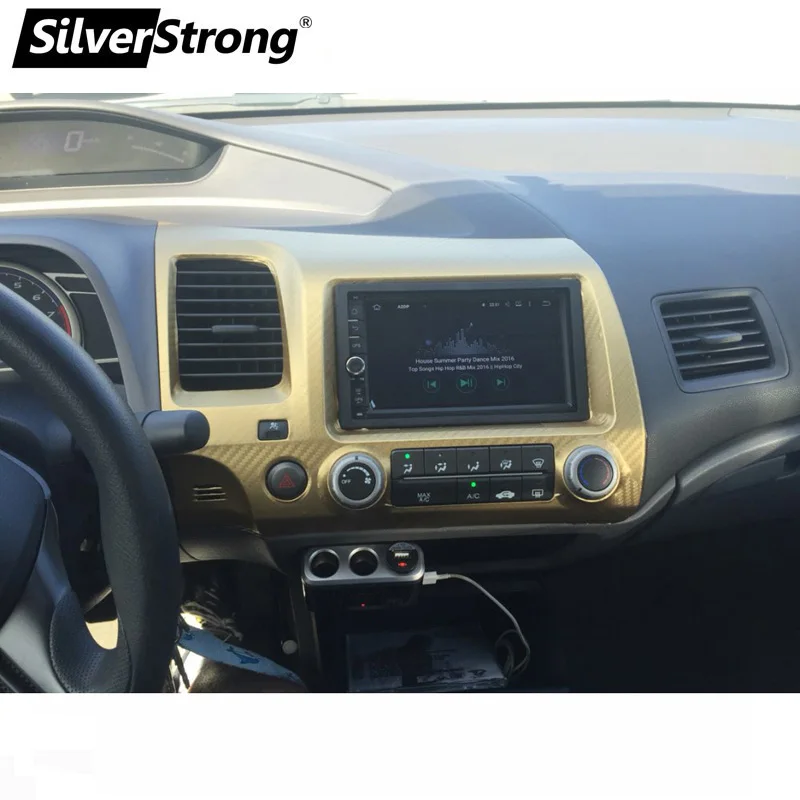 SilverStrong 7 дюймов Android9.0 Универсальный 2 DIN автомобильный DVD 4G Интернет Сим модем