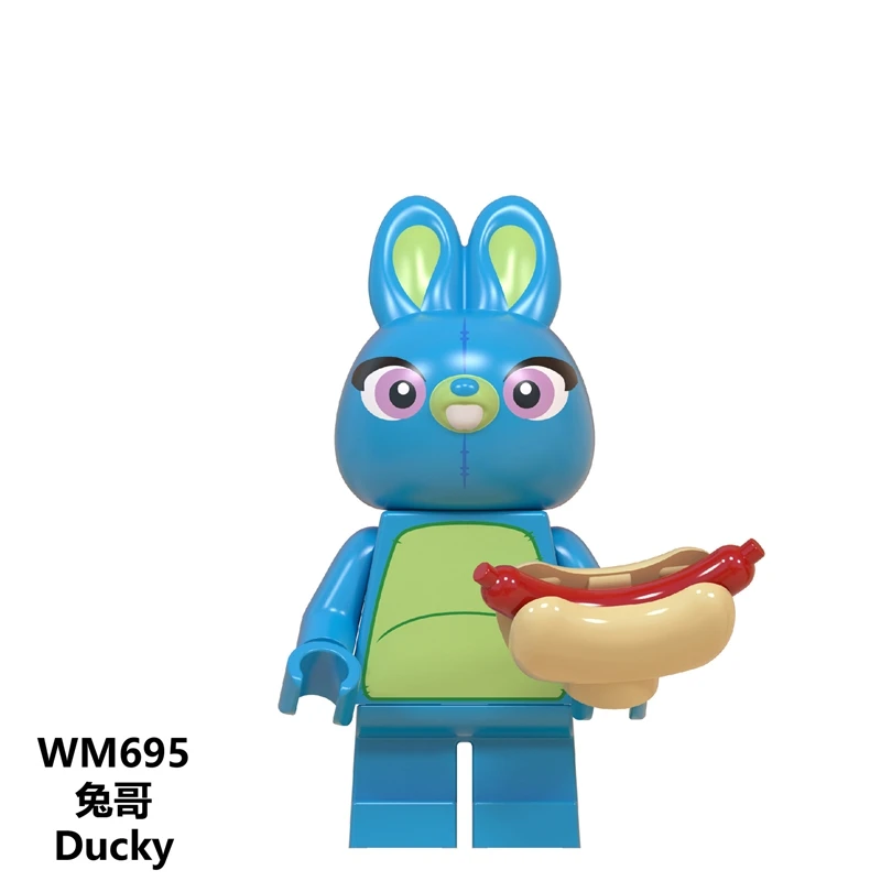 WM695 Для игрушек история Базз Лайтер Вуди Джесси инопланетяне Bulleye Hamm Rex мультфильм строительные блоки фигурки модель игрушки для Ghildren подарки - Цвет: WM695